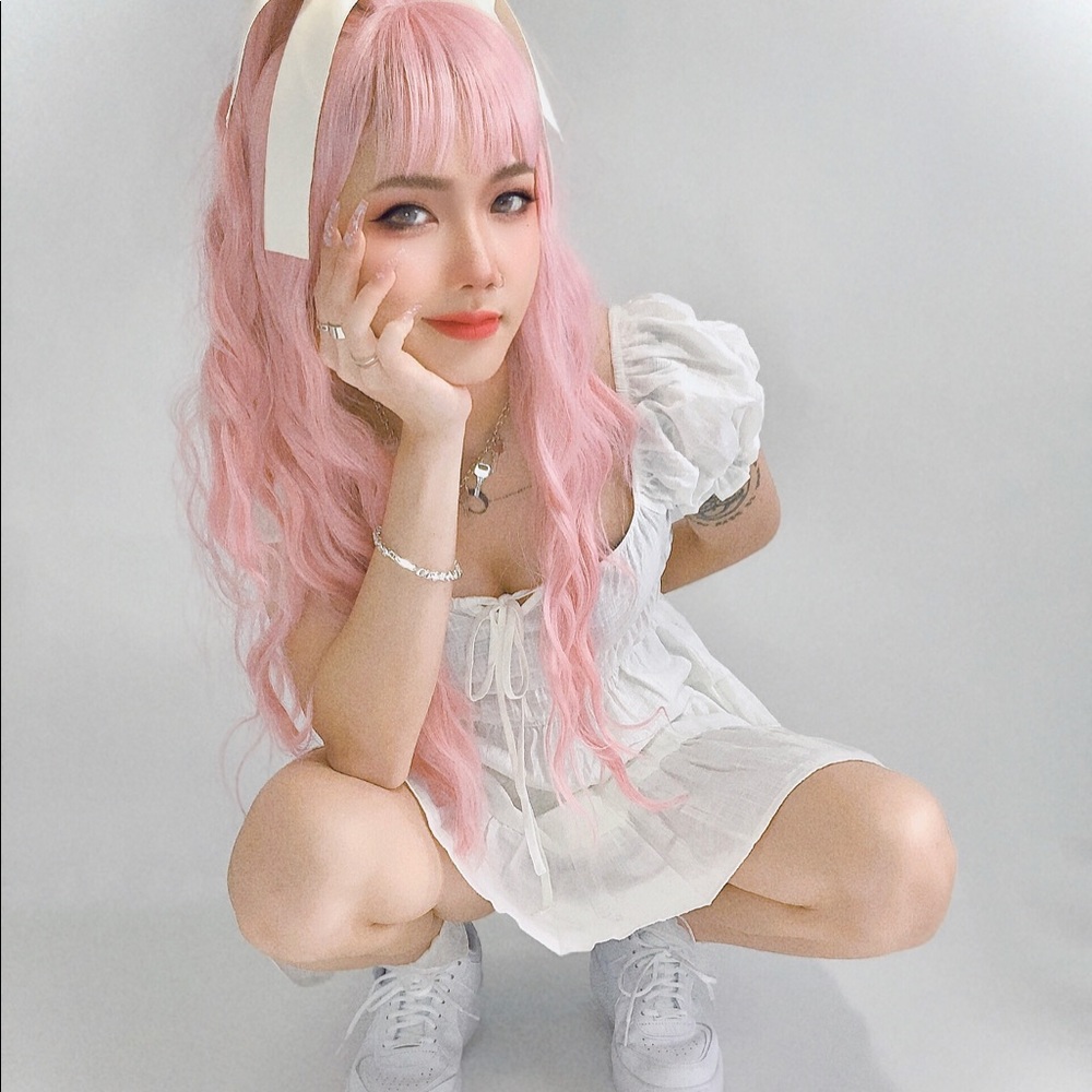 White dress